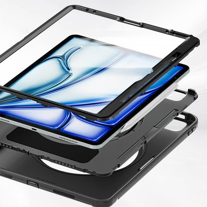 iPad Air 11-inch (M2 / M3 / M4) Case - Heavy-Duty, Hand Strap | Raider Series