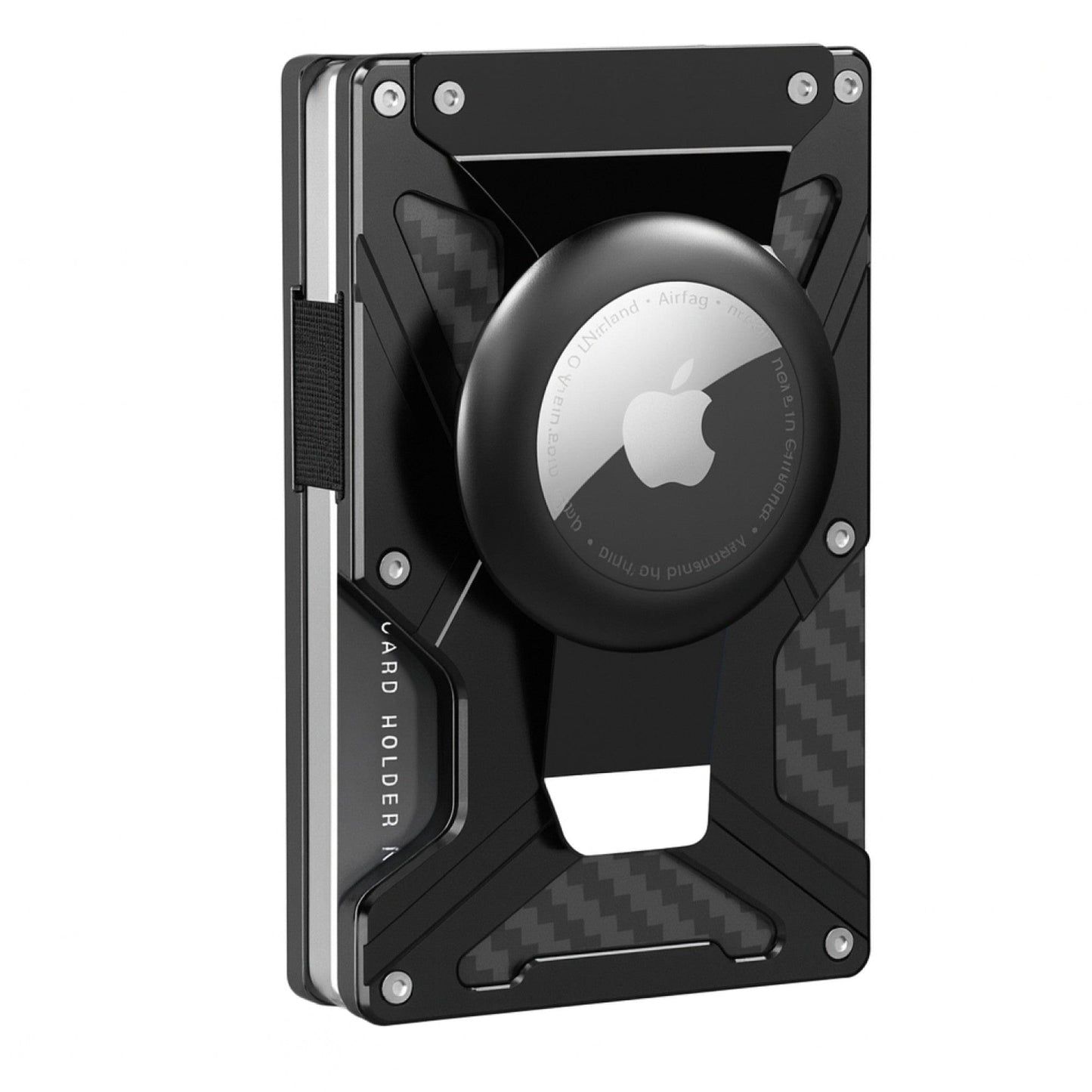 iPhone MagSafe Wallet - Heavy-Duty Card Holder (15 Cards, Carbon Black) | Raider Series