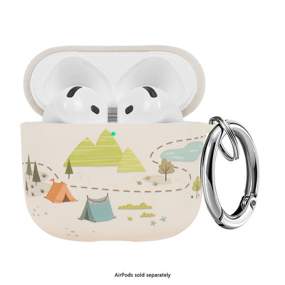 Apple AirPods 4 Clear Case - Protective Cover with Carabiner | Inspire Series
