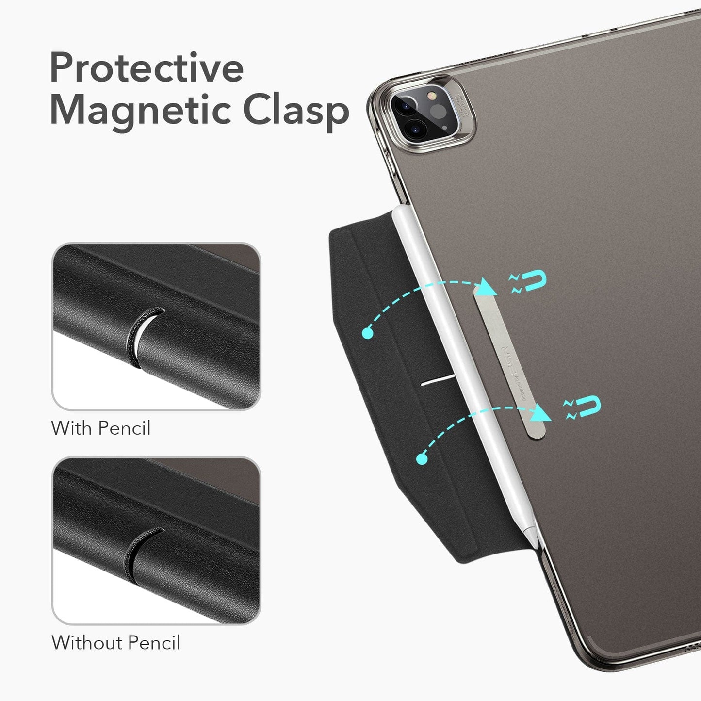 Venture Series Tri-Fold Magnetic Case - iPad Pro 12.9-inch