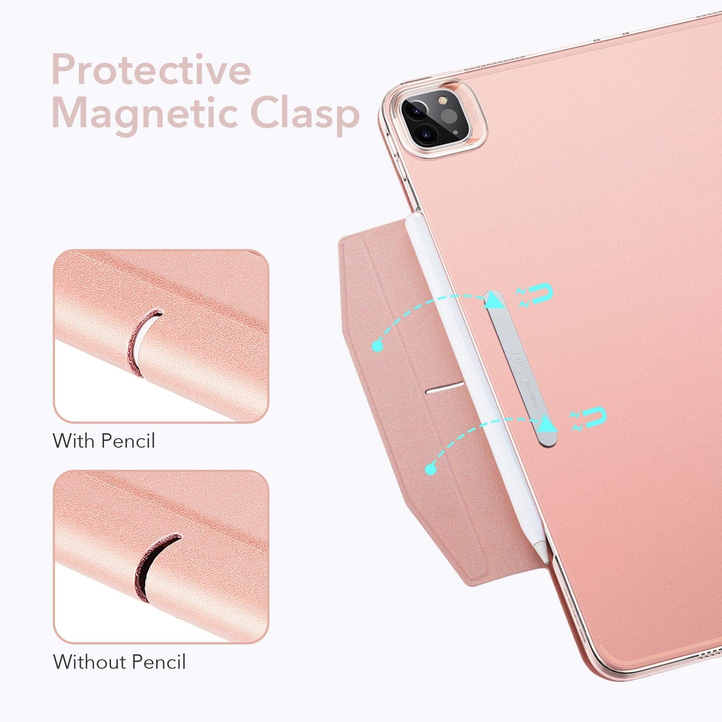 Venture Series Tri-Fold Magnetic Case - iPad Pro 12.9-inch