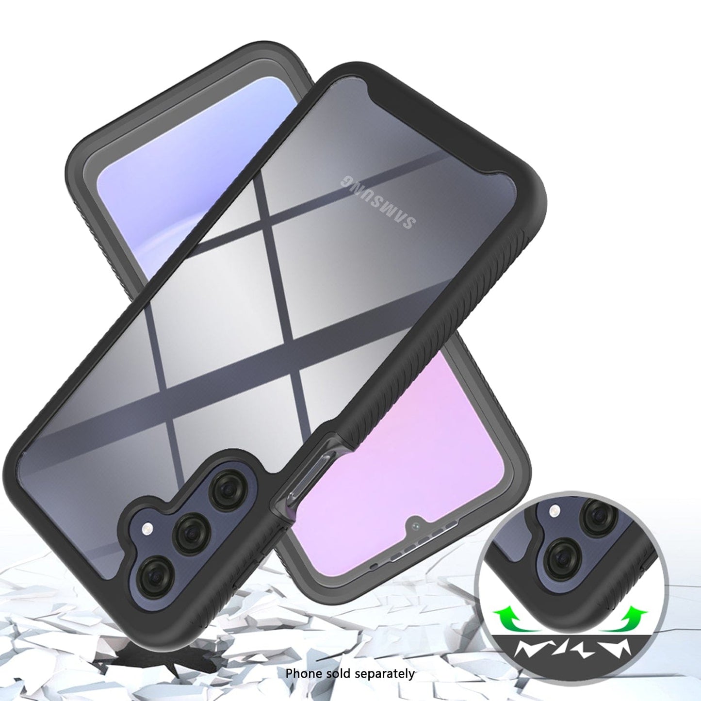 Samsung Galaxy A17 5G / A16 5G Case - Grip with Screen Protector | Raider Series