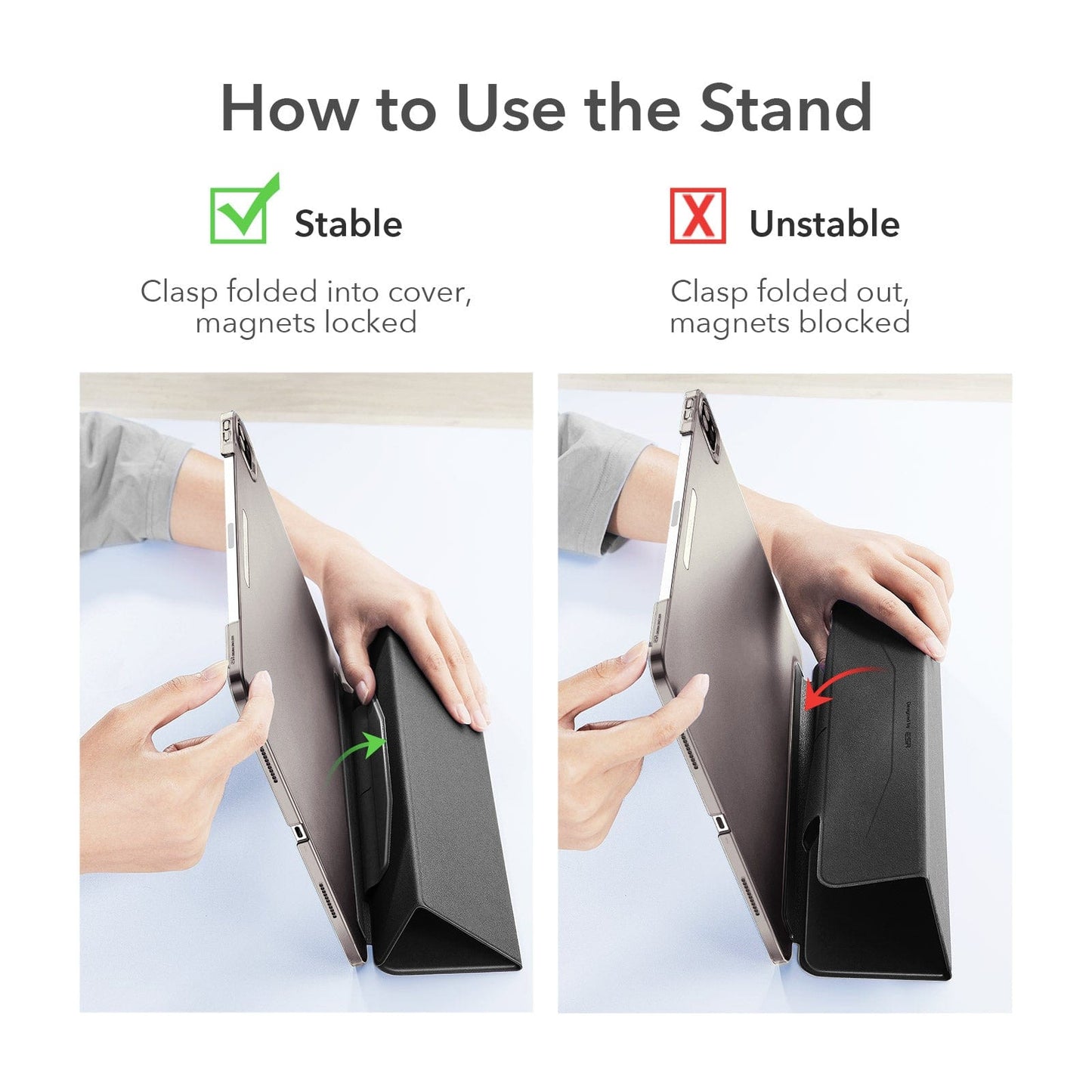 Venture Series Tri-Fold Magnetic Case - iPad Pro 12.9-inch