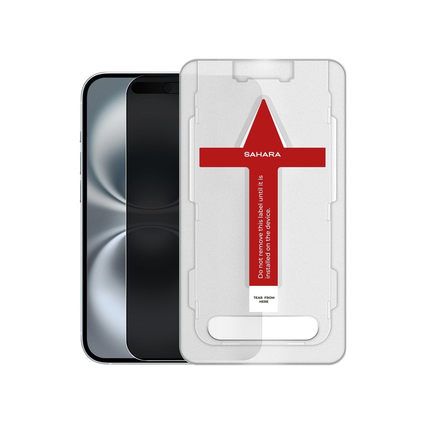 iPhone 16 Privacy Tempered Glass Screen Protector - 9H Hardness, Anti-Spy | ZeroDamage