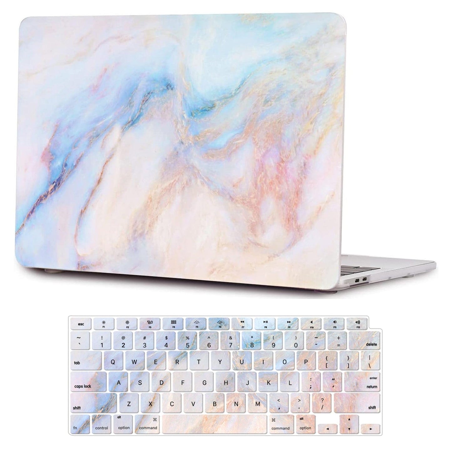 MacBook Air Case 13.6-inch (M2-M5) Case - Marble Design