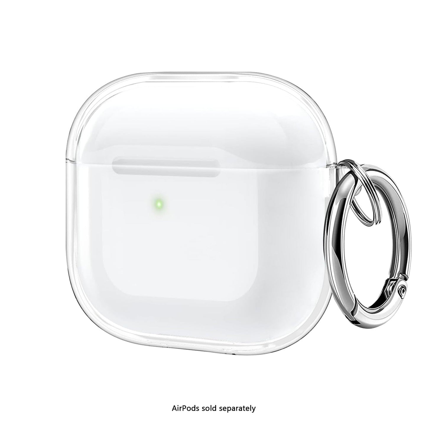 Apple AirPods 4 Clear Case - Protective Cover with Carabiner | Inspire Series