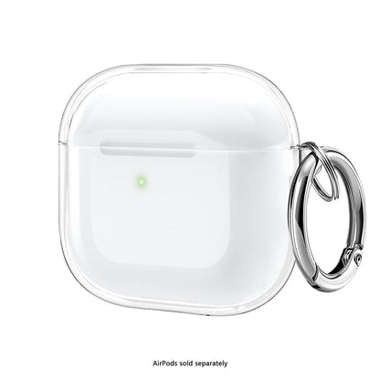Apple AirPods 4 Clear Case - Protective Cover with Carabiner | Inspire Series