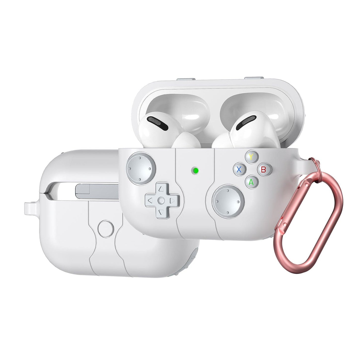 Apple AirPods Pro (2nd Generation) Case - Silicone Grip with Carabiner | Inspire Series