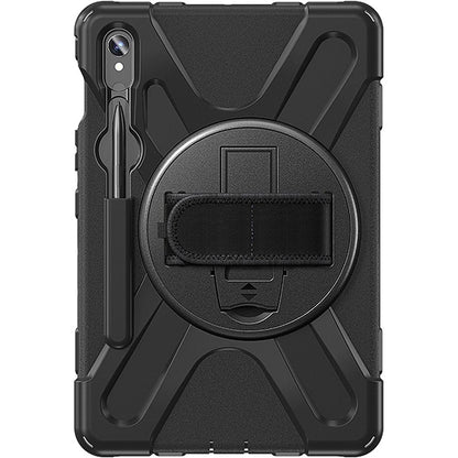 Raider X Series Heavy Duty Hand Strap Case - Galaxy Tab S10 Lite (2025), S10 FE, Tab S8, Tab S9, and Tab S9 FE