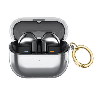 Samsung Galaxy Buds3, Buds3 Pro and Buds3 FE Case - Transparent with Carabiner | Venture Series