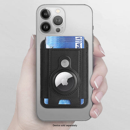iPhone Leather Wallet Case with AirTag Holder - MagSafe | Indy Series