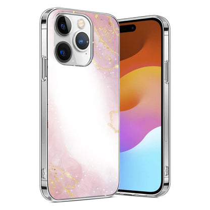 iPhone 15 Pro Max Pink Marble Case - Fashionable Look | Inspire Series