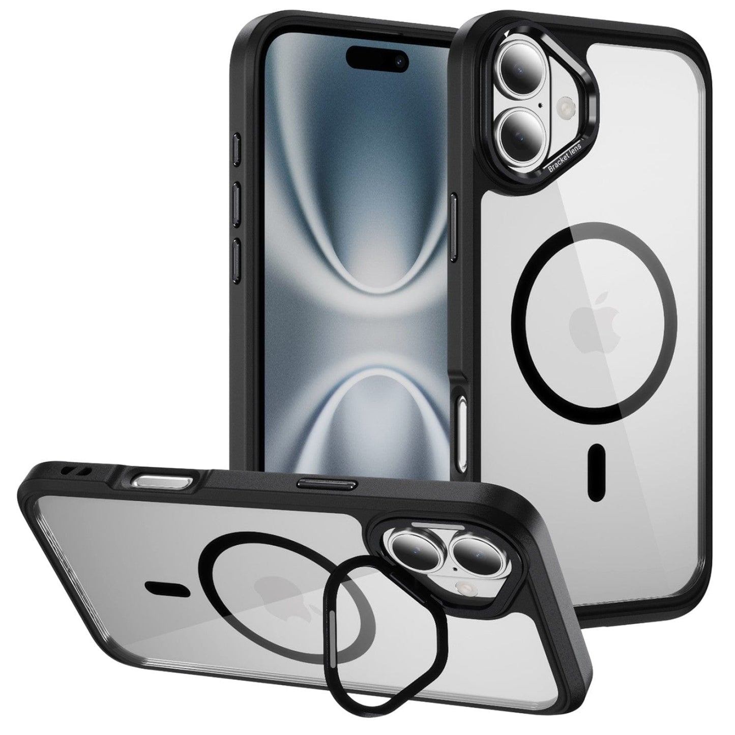 iPhone 17 Clear Back Case - Durable, Kickstand, MagSafe | Raider ArmorPro Series