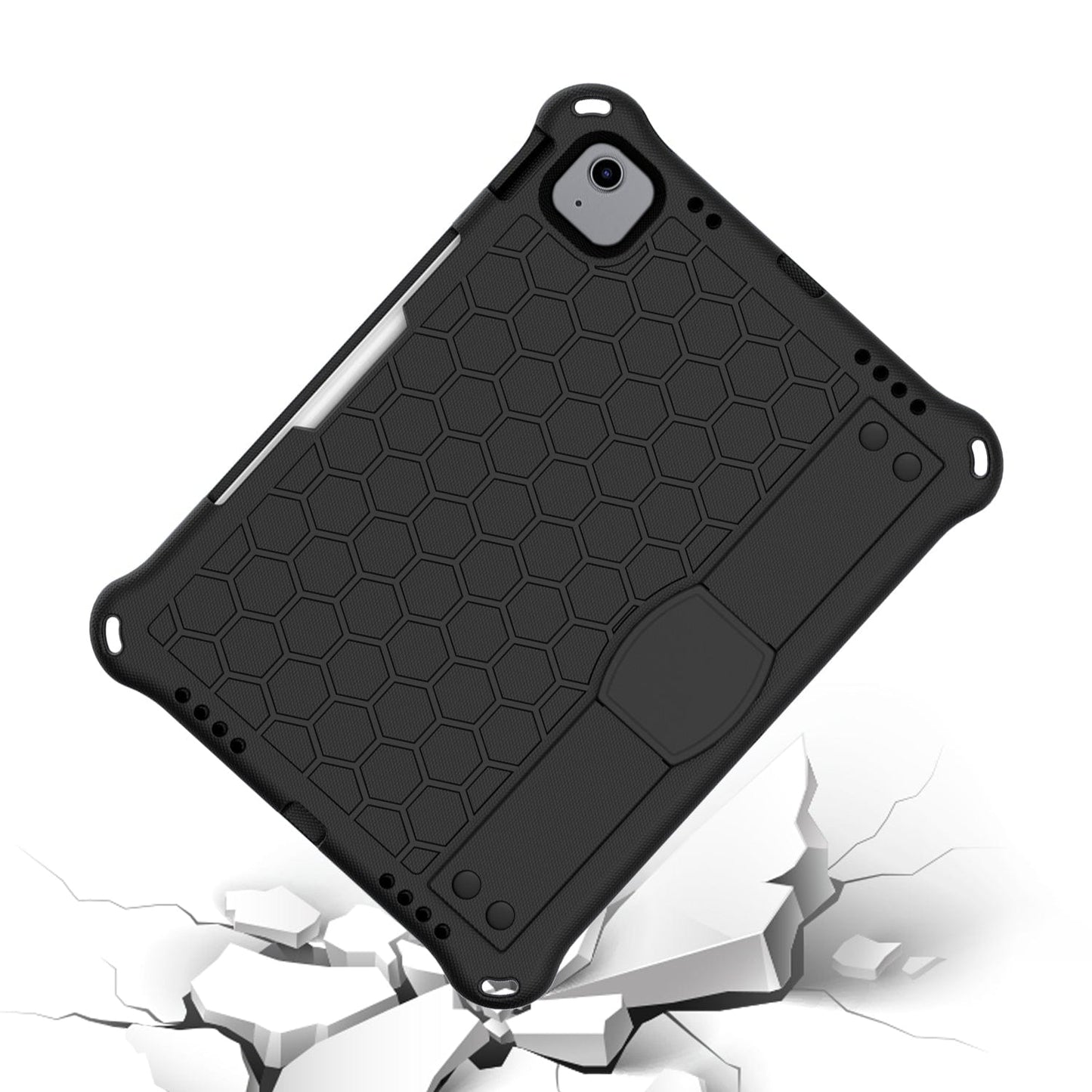 Raider Series HoneyComb Heavy-Duty Hand Strap Case - Apple iPad Air 10.9-inch (4th/5th Gen) and iPad Air 11-inch (M2 & M3 & M4)