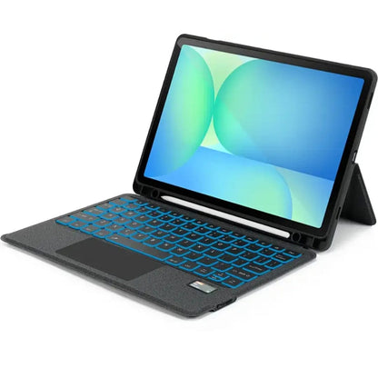 Samsung Galaxy Tab S10 FE+ Keyboard Case with Track Pad - ProTouch Slim Design | Navigation Series