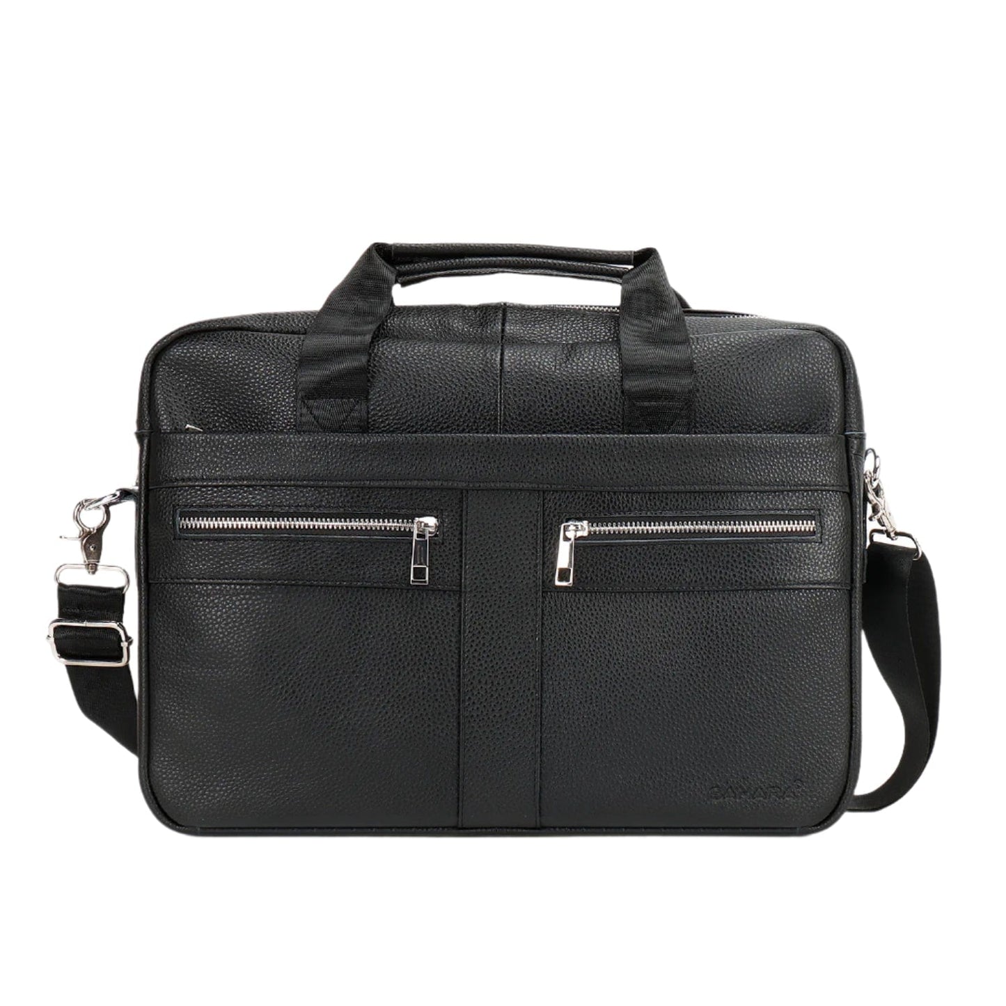 Genuine Leather Business Bag Briefcase - Laptops up to 16-inch