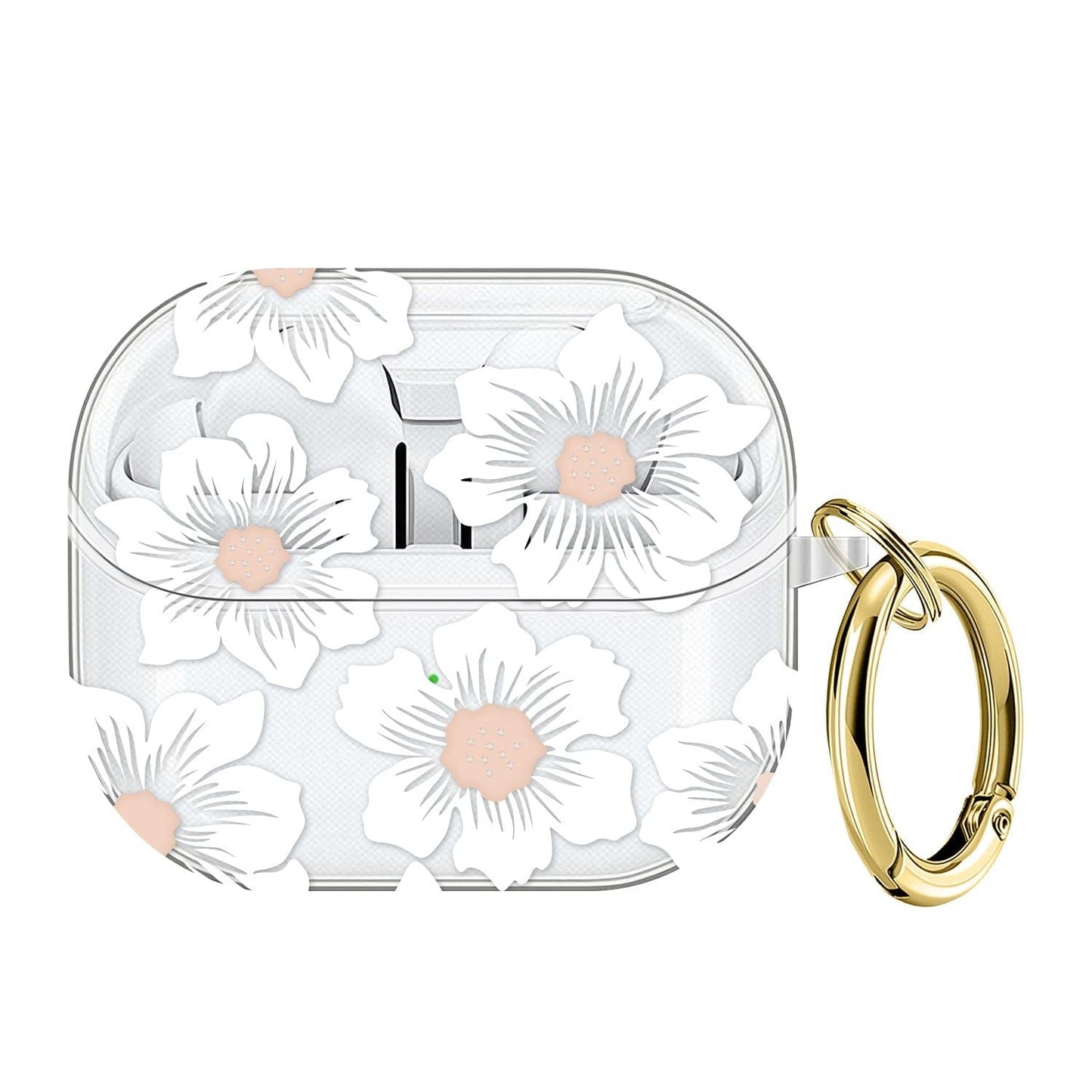 Samsung Galaxy Buds3, Buds3 Pro and Buds3 FE Case - Transparent with Carabiner | Venture Series
