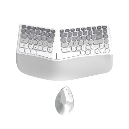 Wireless Keyboard & Mouse Combo - 85-Key RGB Keyboard
