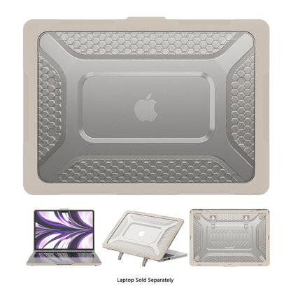 MacBook Air 13.6-inch (M3-M5) with Adjustable Stand Case - Shock-Absorbing | Raider Ultra-Duty Series