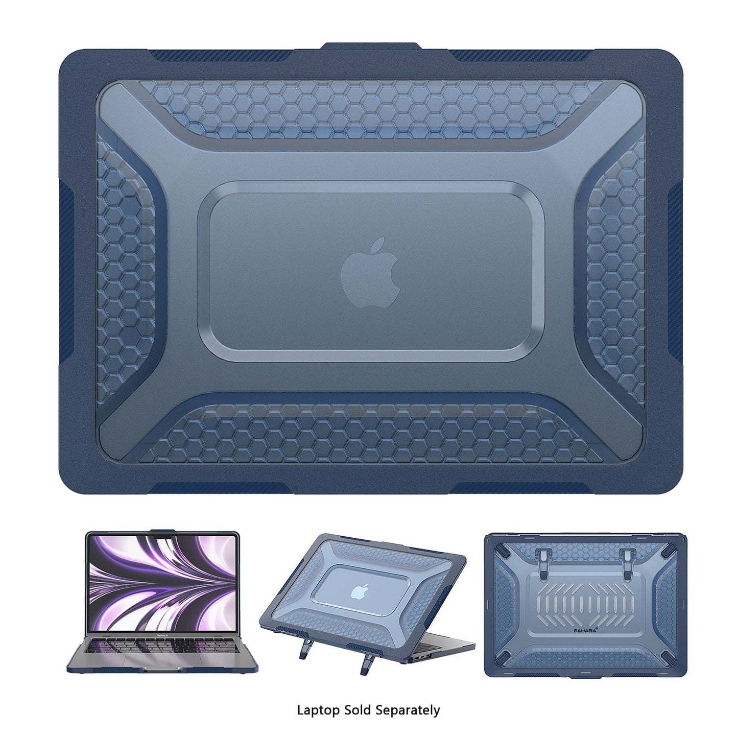 MacBook Pro 14-inch (M1–M5, M5 Pro/M5 Max) Case with Adjustable Stand - Shock-Absorbing | Raider Ultra-Duty Series