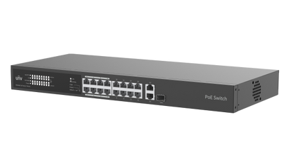 UNV NSW2020-16T1GT1GC-POE-IN 18-Port 250W PoE Switch with Gigabit Uplinks