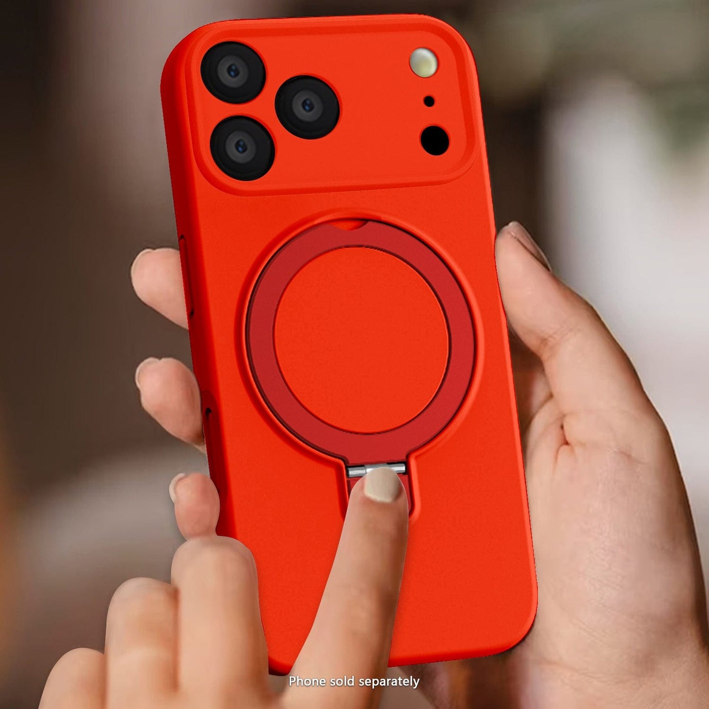 iPhone 17 Pro Case - Silicone Kickstand MagSafe | Venture Series