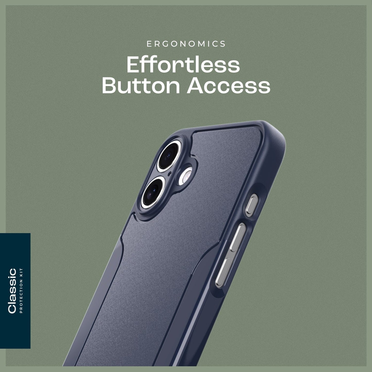iPhone 16 Rugged Case & Screen Protector Kit - MagSafe | Classic Series