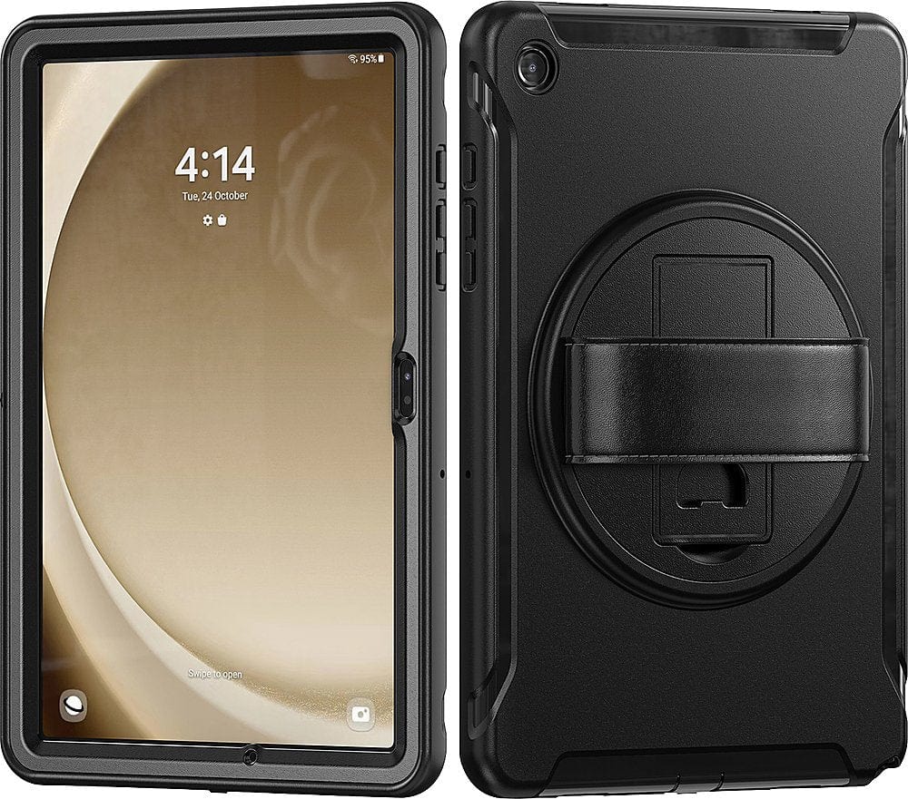 Samsung Galaxy Tab A11+ / A9+ Case - Heavy-Duty, Hand Strap | Raider Series
