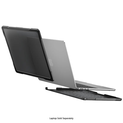 MacBook Air 15" (M3 - M5) Clear/Black Case – Shock-Absorbing Corners | Raider Series