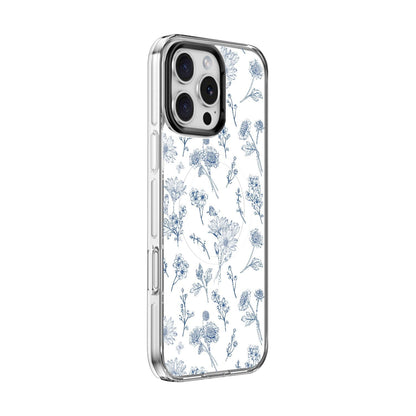 iPhone 16 Pro Case with Swappable Floral & Marble Designs - Wireless Charging | Inspire Series