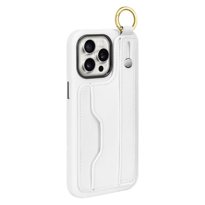 iPhone 15 Pro Max Leather Wallet FingerGrip Case with MagSafe | Indy Series