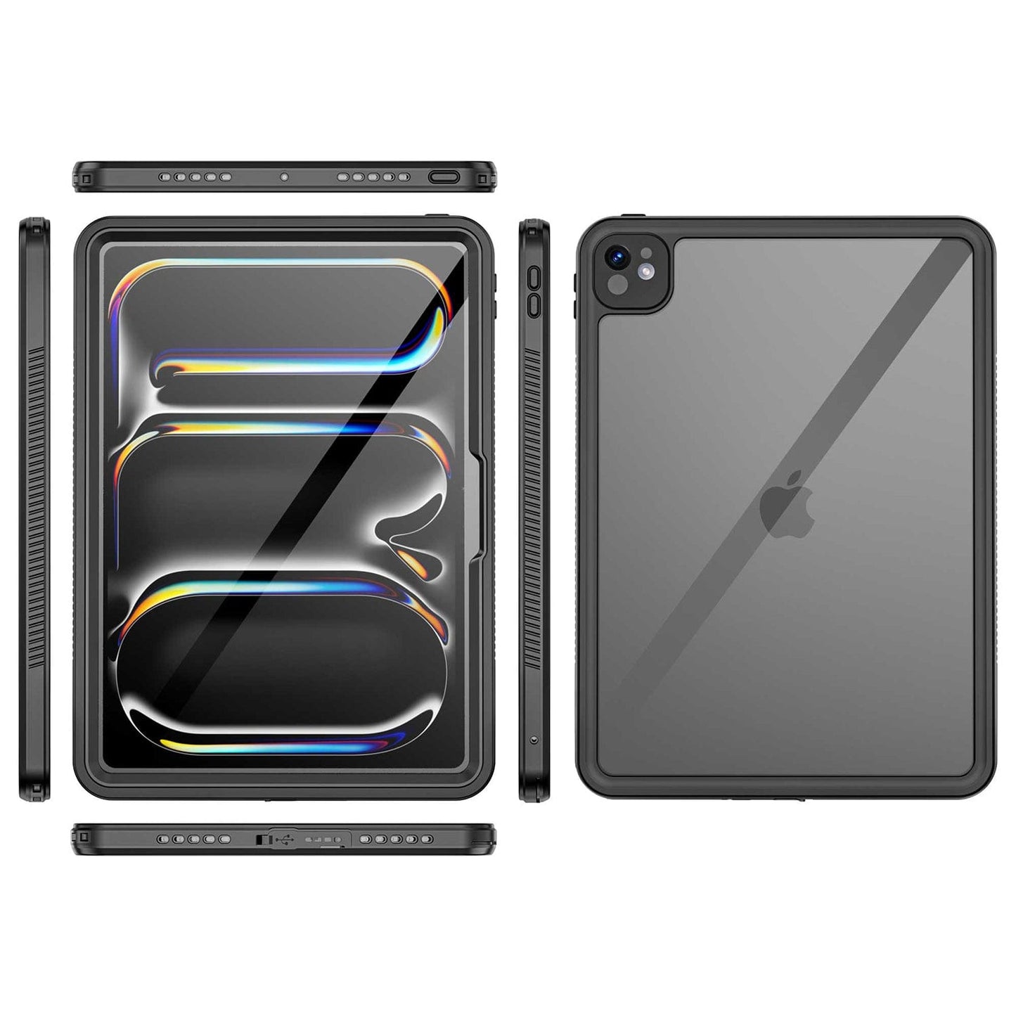 iPad Pro 11-inch (M4 2024 / M5 2025) Case - Waterproof with Screen Protector | Oasis Series