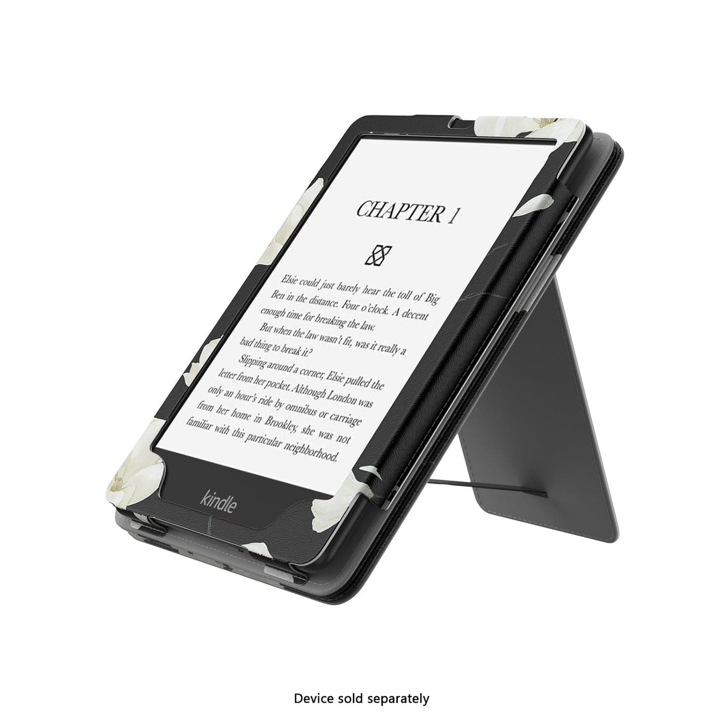 Amazon Kindle Paperwhite (2024) and Colorsoft Case - Folio, Hand Strap & Kickstand | Indy Series