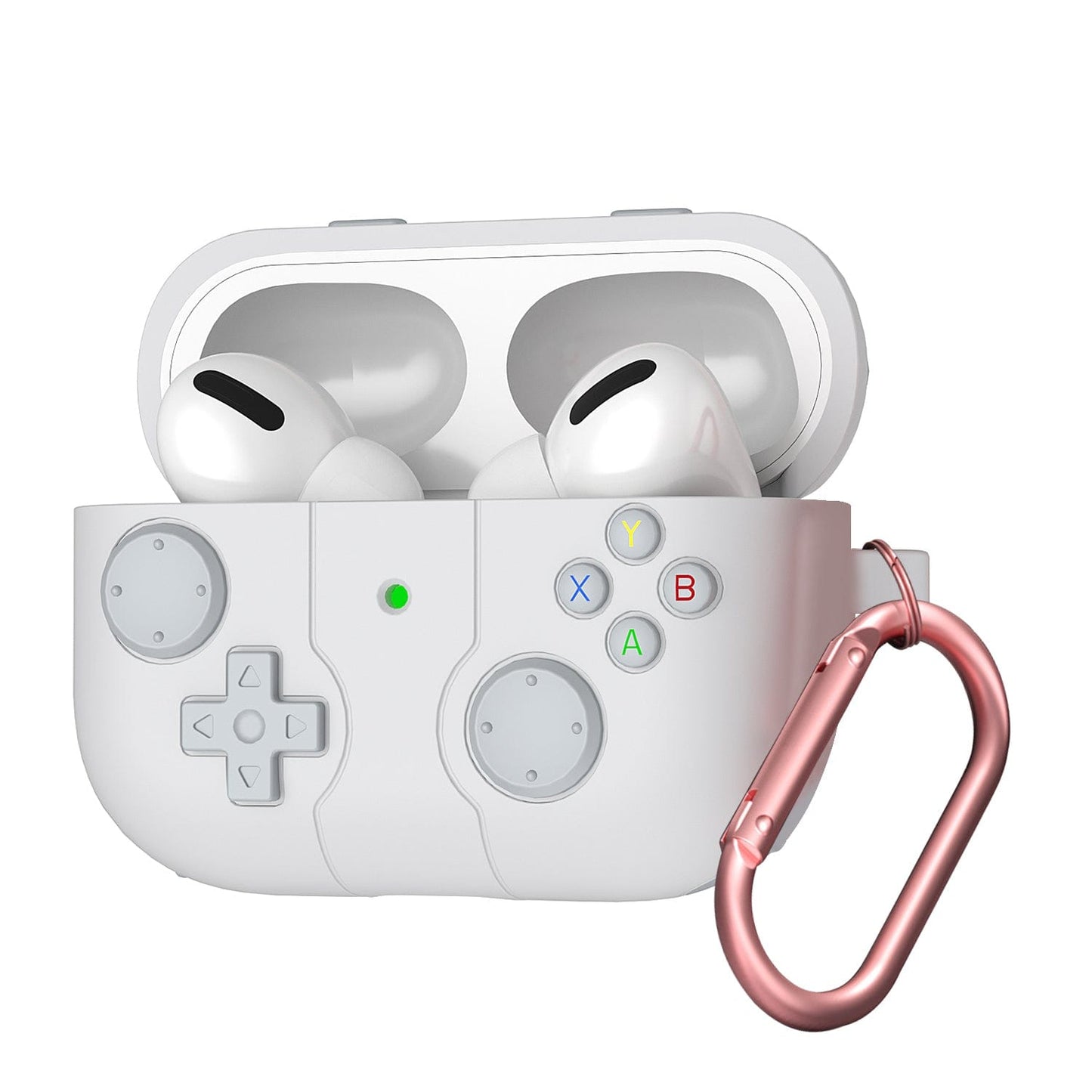 Apple AirPods Pro (2nd Generation) Case - Silicone Grip with Carabiner | Inspire Series