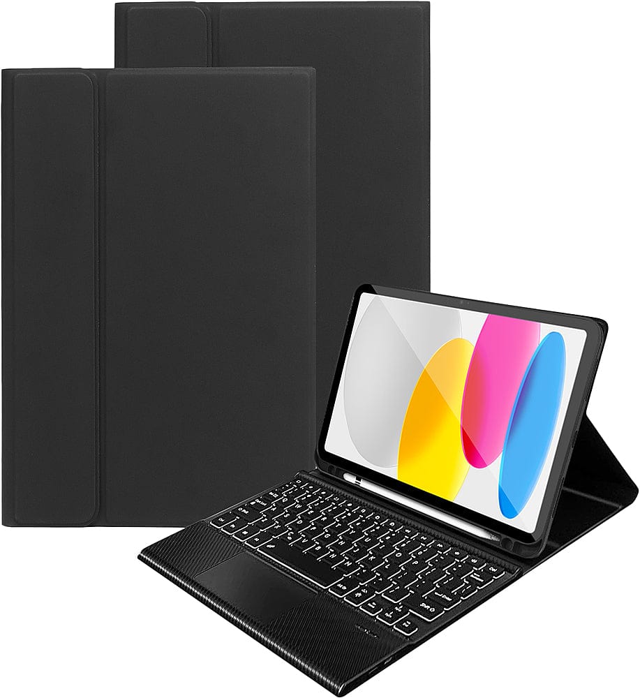Navigate Series Keyboard Folio Case - iPad A16 11-inch & iPad 10.9-inch 10th/11th/12th Generation