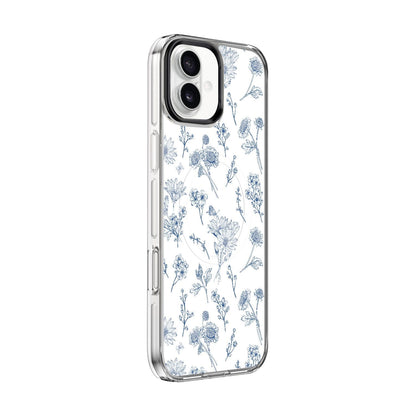 iPhone 16 Floral Design Case with Swappable Back - Wireless Charging | Inspire Series