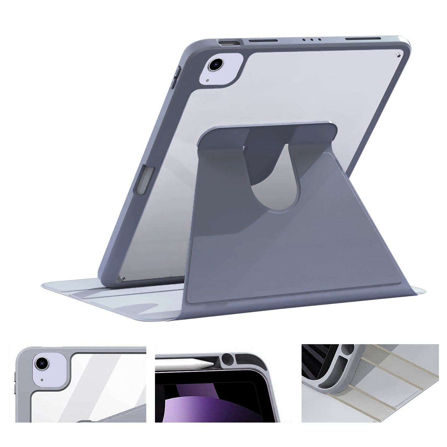 Venture Series Rotating Folio Case - iPad Air 10.9-inch and iPad Air 11-inch M2 & M3 & M4