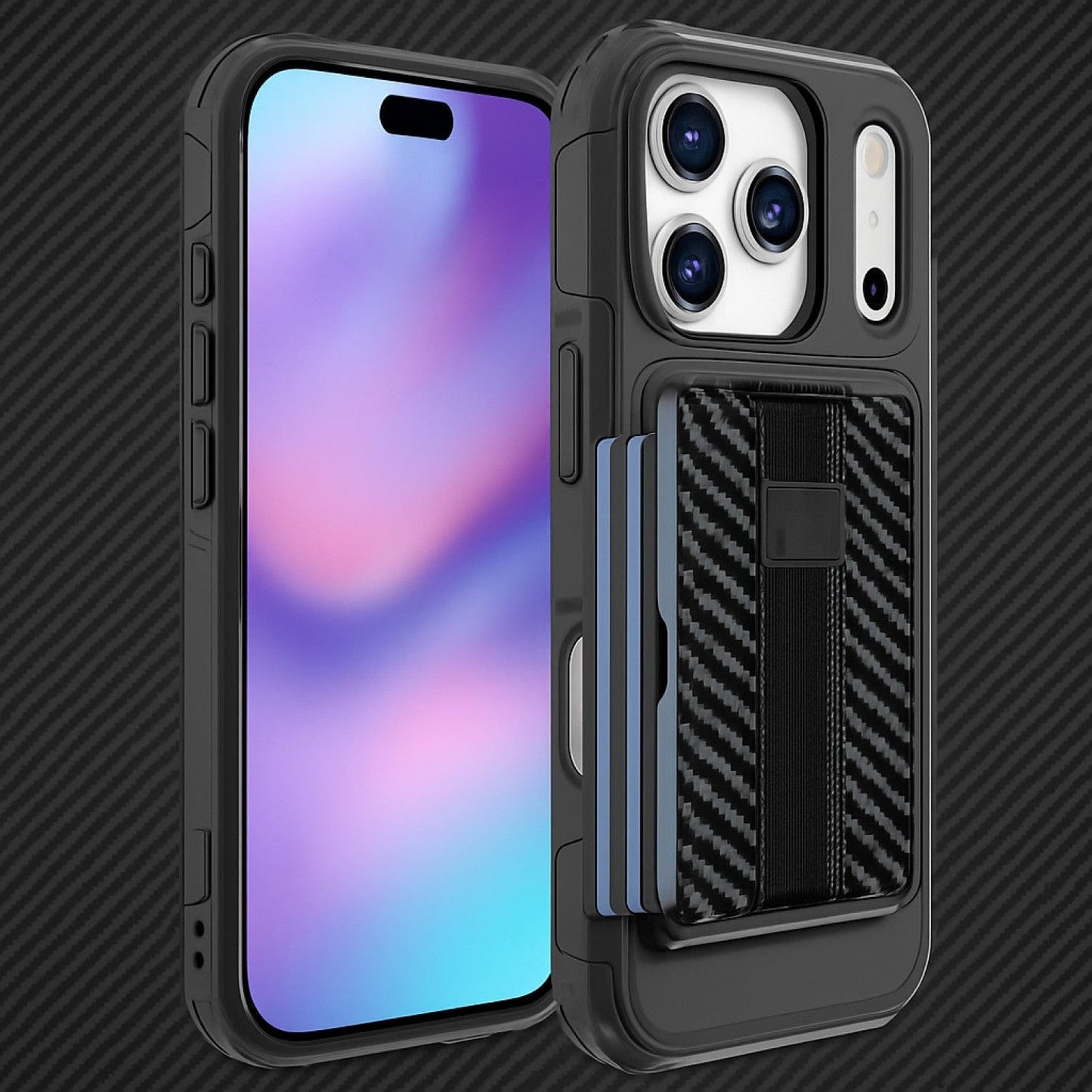 iPhone 17 Pro Max Case - MagSafe Detachable Wallet | Raider Series