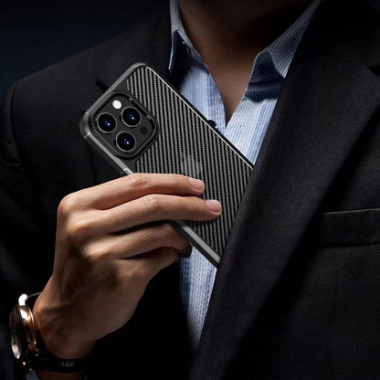 iPhone 15 Pro Carbon-Fiber Case - Rugged Protection | Venture Series
