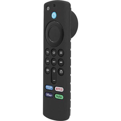 Amazon Fire TV Stick 4K (3rd Gen) Remote Black Silicone Case - Apple AirTag