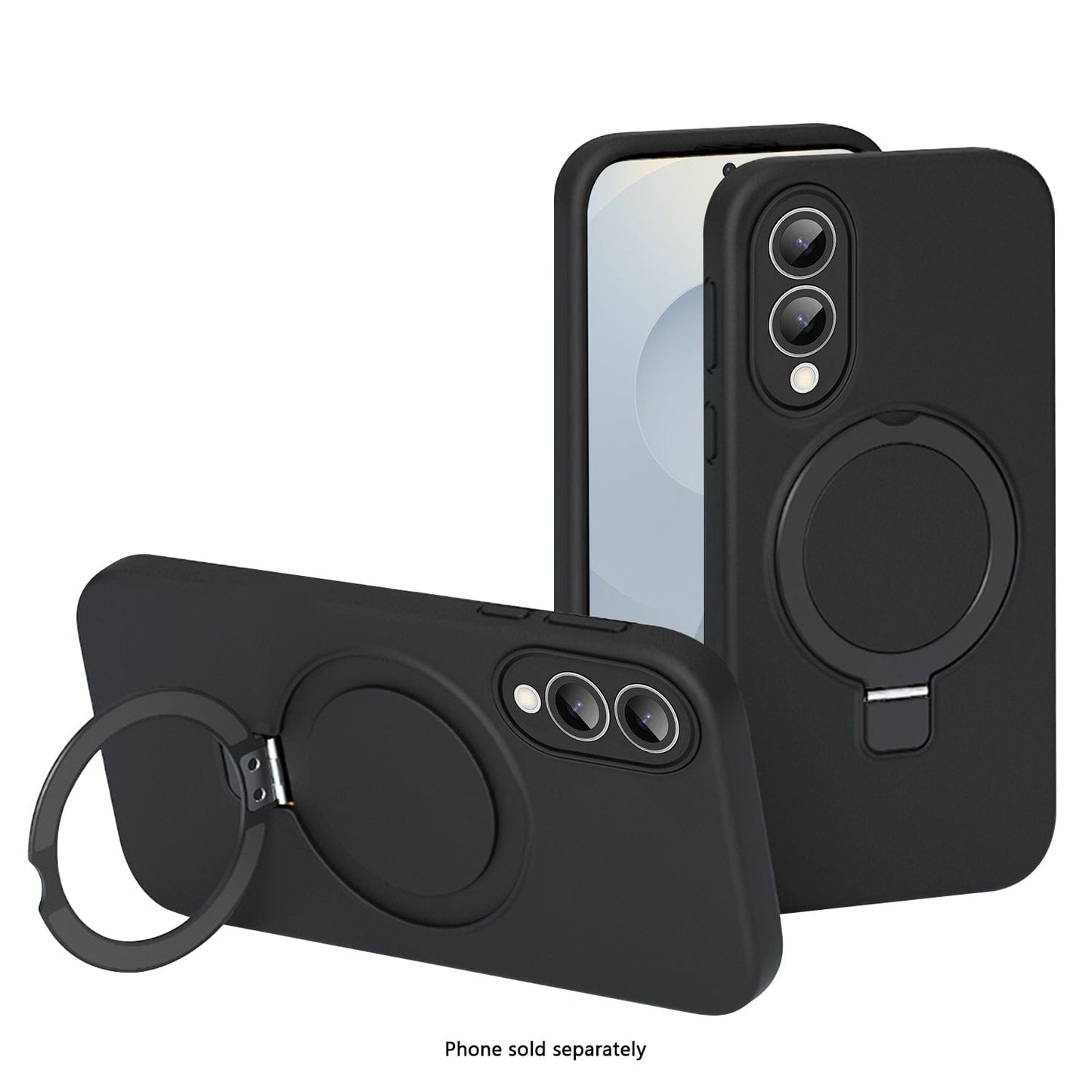Samsung Galaxy S25 Edge Case - Silicone Kickstand, Magnetic charging compatible | Venture Series