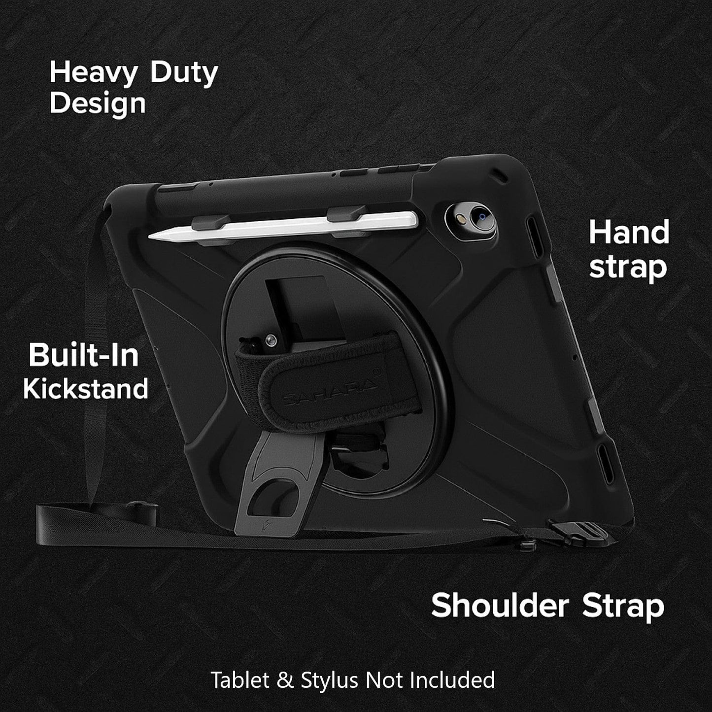 Samsung Galaxy Tab S11 Case - Heavy-Duty, Hand & Shoulder Strap | Raider-X Series