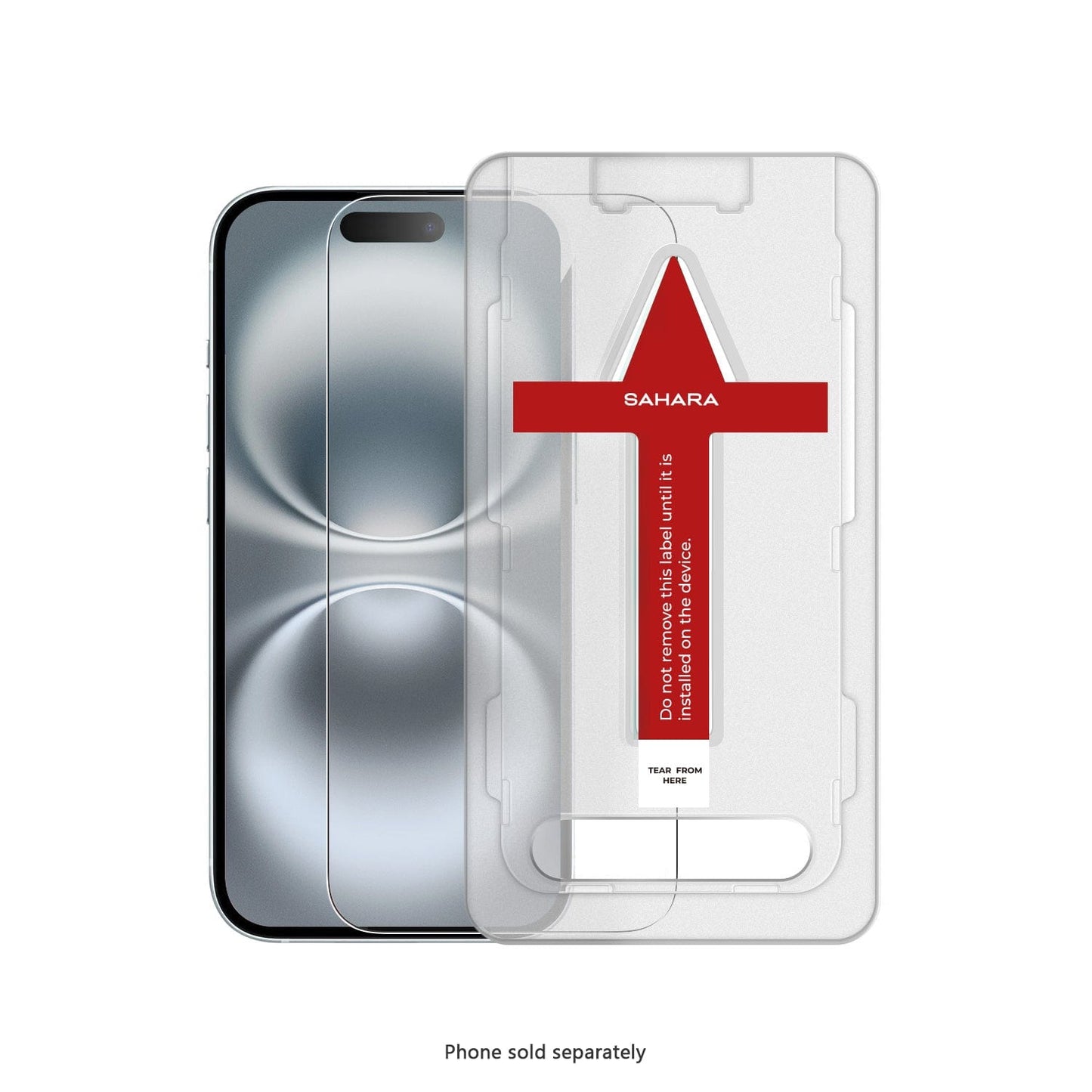 iPhone Air Screen Protector - Easy Apply Clear Tempered Glass Screen Protector | Zerodamage