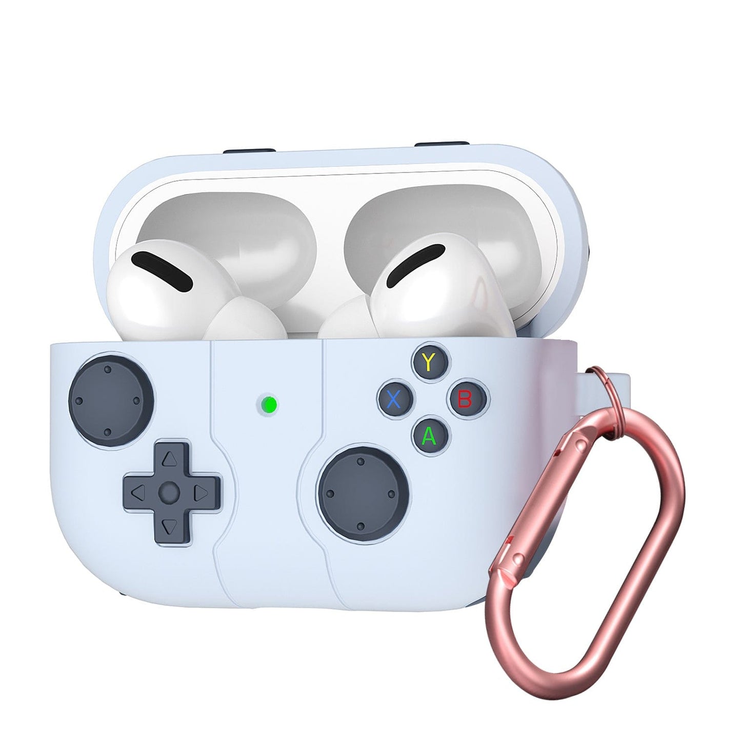 Apple AirPods Pro (2nd Generation) Case - Silicone Grip with Carabiner | Inspire Series