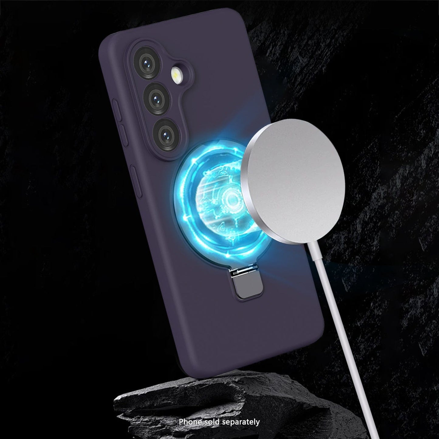 Samsung Galaxy S26+ Case - Smooth Silicone, Kickstand | Venture Series