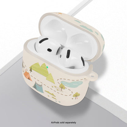 Apple AirPods 4 Clear Case - Protective Cover with Carabiner | Inspire Series