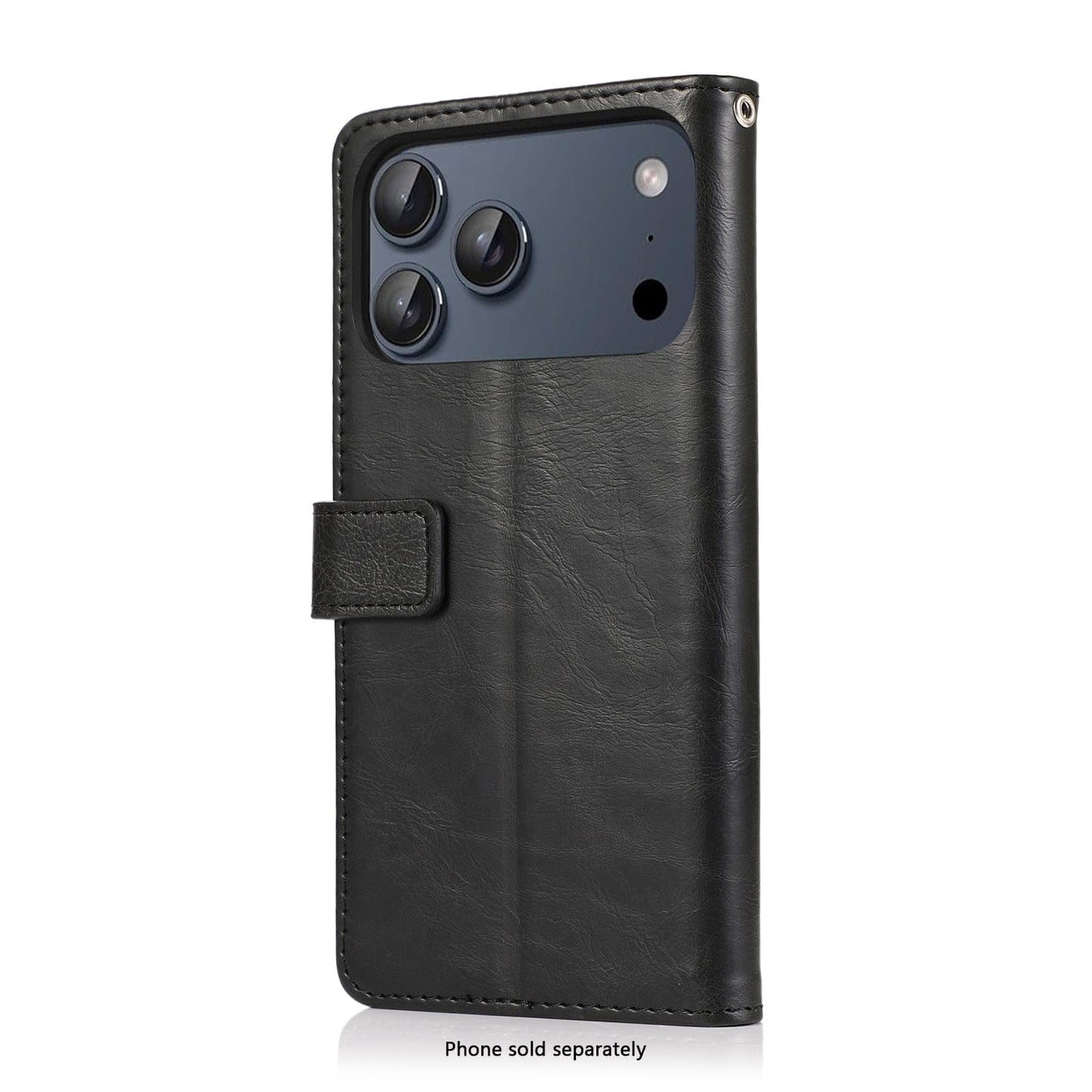 iPhone 17 Pro Case - Leather Folio Wallet | Indy Series