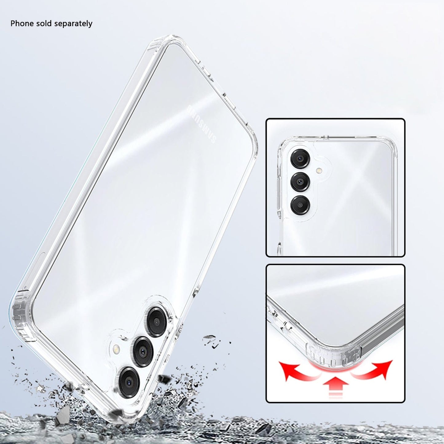 Samsung Galaxy A17 5G / A16 5G Clear Case - Grip, Rugged | Venture Series