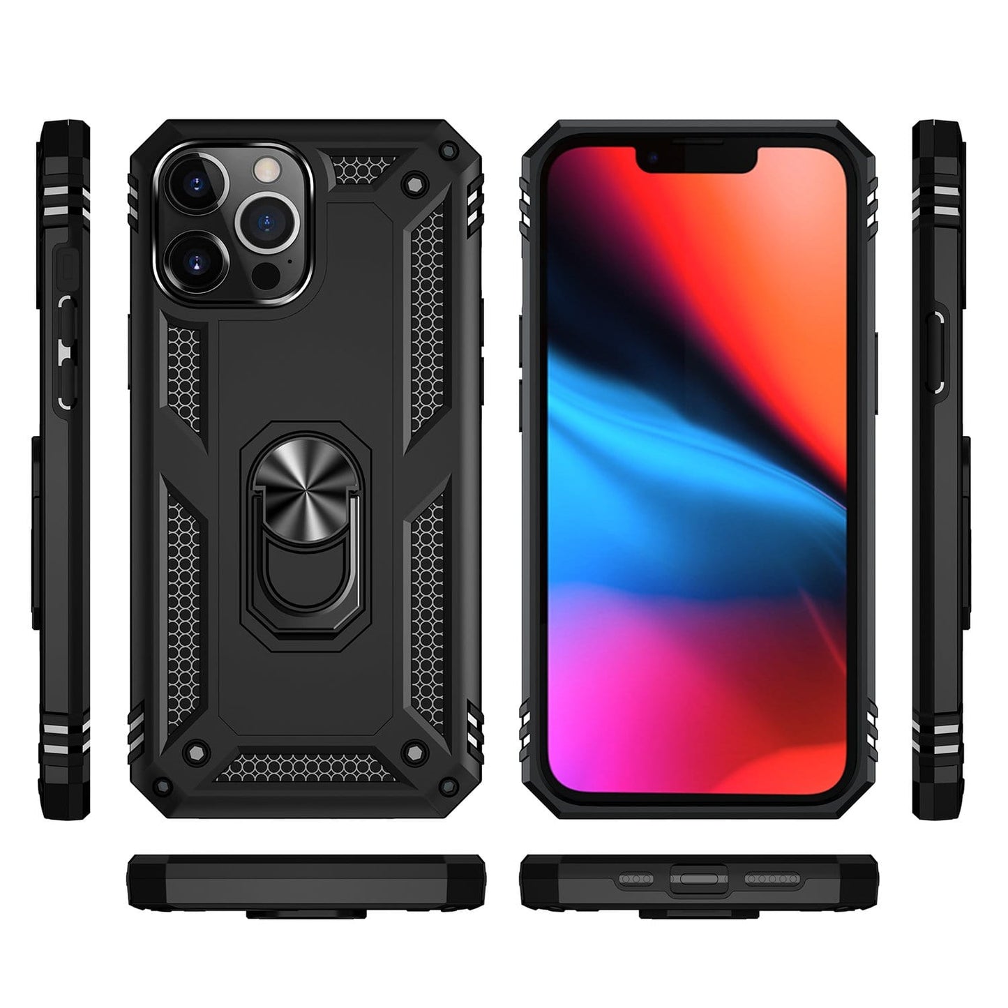 Raider Series Kickstand Case with Belt Clip - iPhone 13 Pro Max