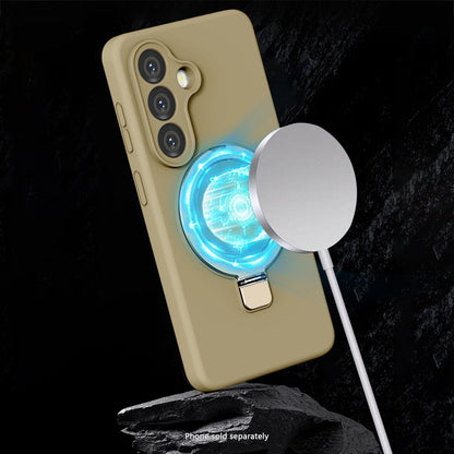 Samsung Galaxy S26+ Case - Smooth Silicone, Kickstand | Venture Series